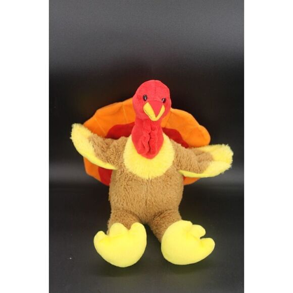 Build A Bear Workshop BABW Thanksgiving Plush Turkey Limited Edition Retired - Picture 1 of 8